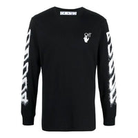 Off-White SS21 Arrow Long Sleeves Slim Fit Version Black OMAB001S21JER0051001