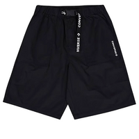(WMNS) Converse Classic Mid Woven Short 'Black' 10025200-A01