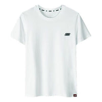 Skechers Loose Printing Casual Sports Tops Short Sleeve t White L220W174-0019