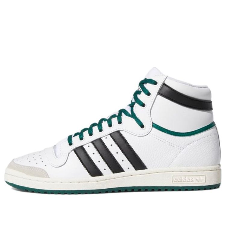 adidas Top Ten High 'White Collegiate Green' EF6364