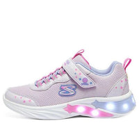 (GS) Skechers Lights Flicker Flash 'Pink Purple' 319043L-LVPK