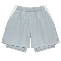 New Balance NB Logo 2 In 1 Short Asia Sizing 'Grey' NVE25121-GR