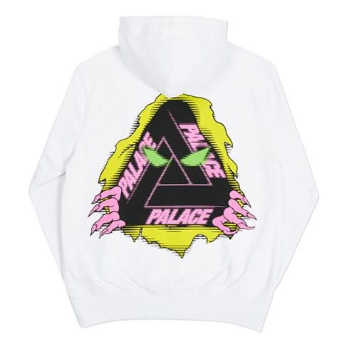 PALACE Tri-Ripper Hoodie 'White' PAL-FW20-201