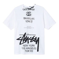Stussy x TAKAHIRO MIYASHITA Crossover 40 Anniversary Short Sleeve Unisex White 3903647