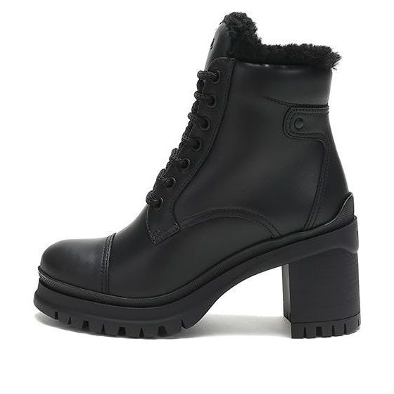 (WMNS) PRADA Fur Lined Ankle Boots 'Black' 1T584L_3KK9_F0002_F_ZF55