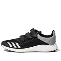 (PS) adidas Fortarun Wide Cf K Shoes 'Black Silver' CG2725