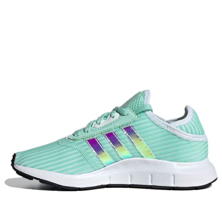 (GS) adidas Swift Run X J 'Clear Mint Iridescent' FY4779