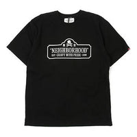 NEIGHBORHOOD NBHD 17SS T.N.T TEE. Short Sleeve Black NBHD17SS-01