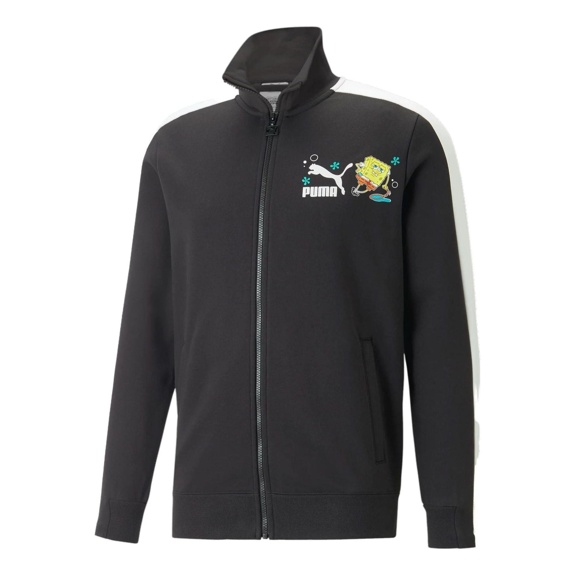 PUMA X Spongebob T7 Track Jacket 'Black' 538961-01