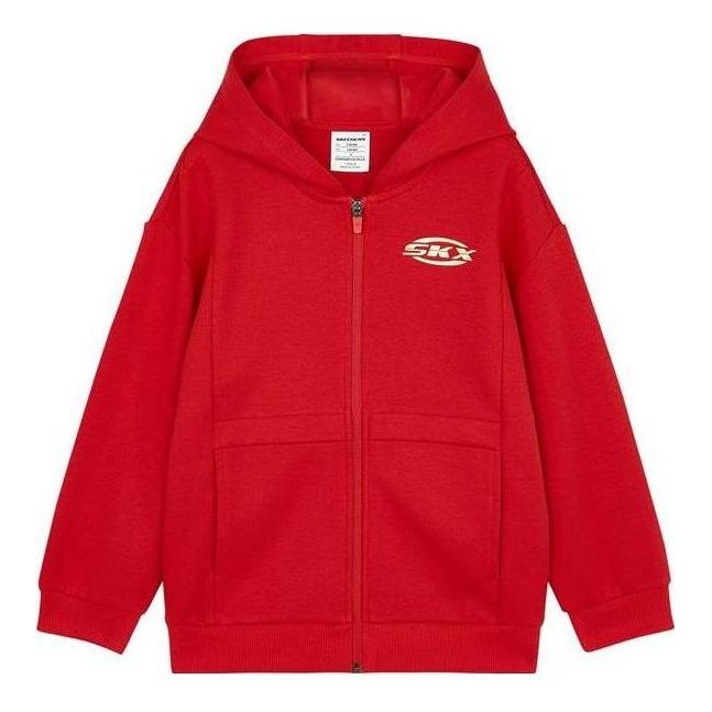 (GS) Skechers SKX Casual Jacket 'Red Yellow' L122B027