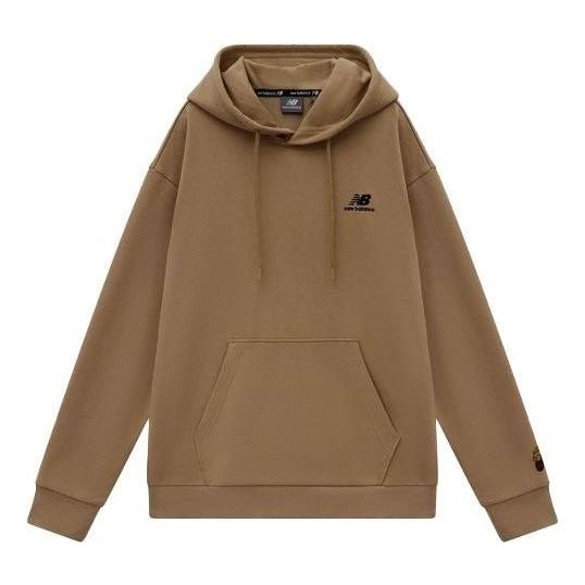 New Balance x JHI Logo Printed Hoodie Asia Sizing 'Brown' NCA89033-BEI