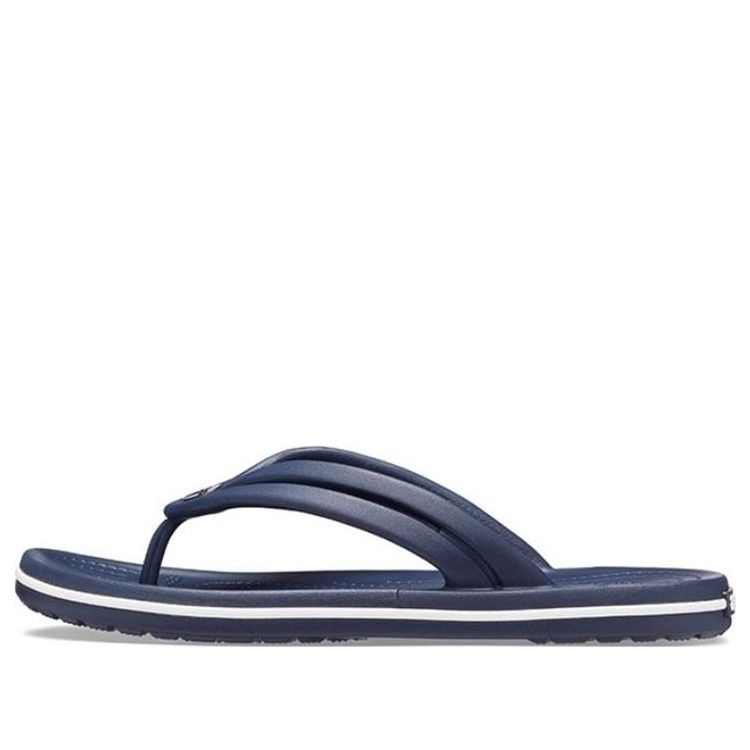 (WMNS) Crocs Crocband Flip-Flops 'Dark Blue' 206100-410
