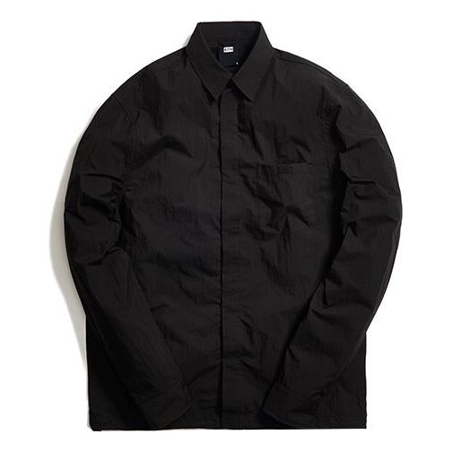 KITH Collared Button Down Shirt 'Black' KH3567-100