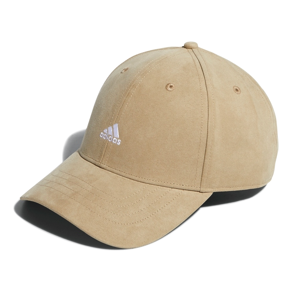 adidas Small Logo Suede Cap 'Beige' HC6246