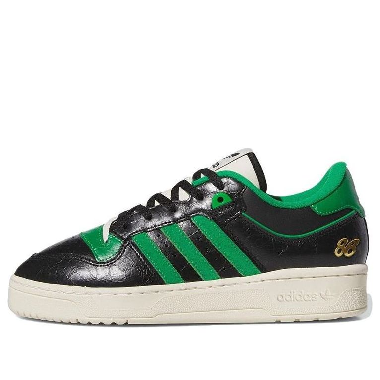 adidas Rivalry 86 Low 'Black Green' IE7160