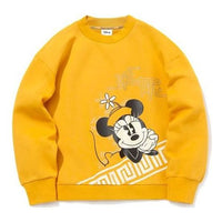 (WMNS) Li-Ning x Disney Minnie Round Neck Pullover 'Yellow' AWDQ584-4