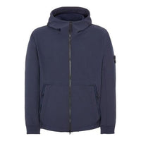 STONE ISLAND Soft-Shell Hooded Jacket 'Navy' 7715Q0122-V0020