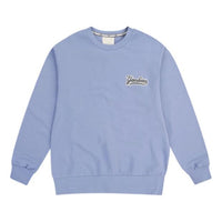MLB Classic Logo Sports Round Neck Unisex Blue Purple 31MT03941-50V