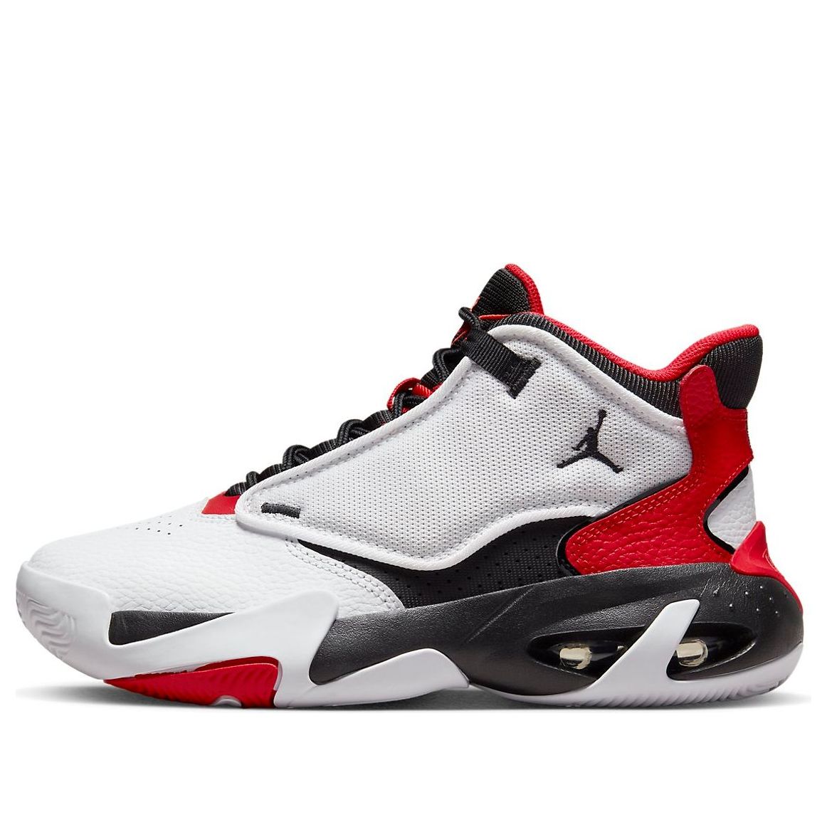 (GS) Air Jordan Max Aura 4 'White University Red' DQ8404-106
