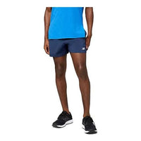 New Balance Accelerate 5 Inch Shorts Asia Sizing 'Natural Indigo' MS23228-NGO