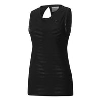 (WMNS) PUMA Studio Burnout Training Tank Top 'Black' 520225-01