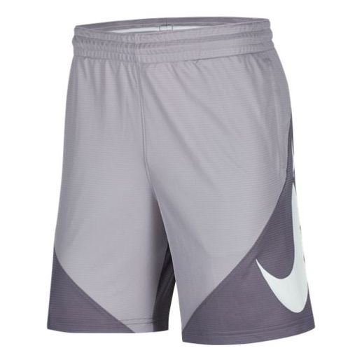 Nike Dri-FIT Quick Dry Basketball Sports Gym Shorts Large Gray CN5299-059