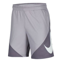 Nike Dri-FIT Quick Dry Basketball Sports Gym Shorts Large Gray CN5299-059