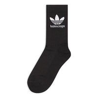 Balenciaga x adidas Socks 'Black White' 7121774C6B71077