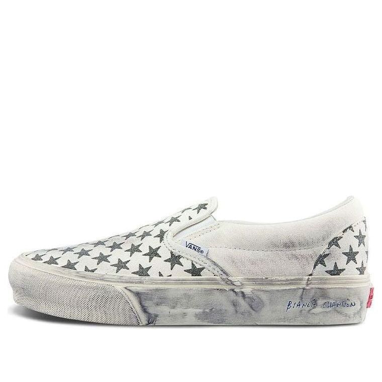 Vans Bianca Chandn x Classic Slip-On VLT LX 'Stressed Black' VN0A3QXYBA2