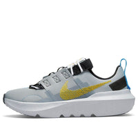 (GS) Nike Crater Impact Sports Shoes Grey/Blue/Yellow DR0160-001