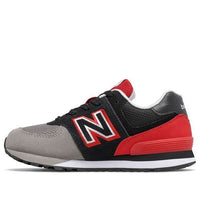 New Balance Kids' 574 Shadow Logo Pack Black/Red/Grey PC574UPX
