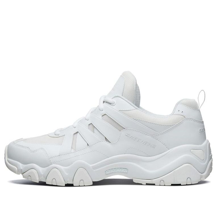 Skechers D Lites 2.0 Monster Sweetheart Dad Shoes White 666094-WHT