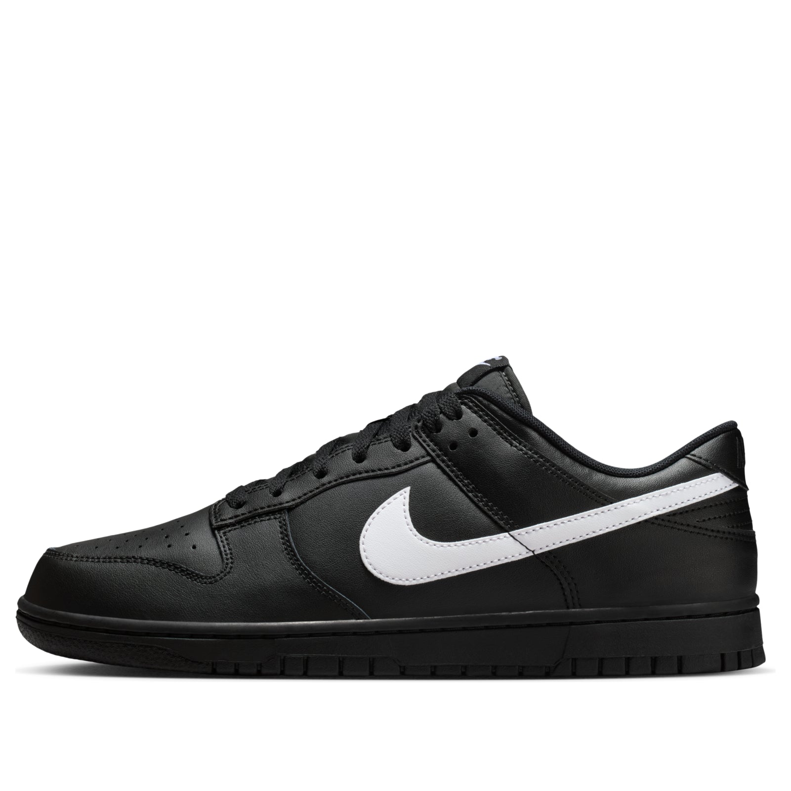Nike Dunk Low 'Black White Swoosh' IO7606-010