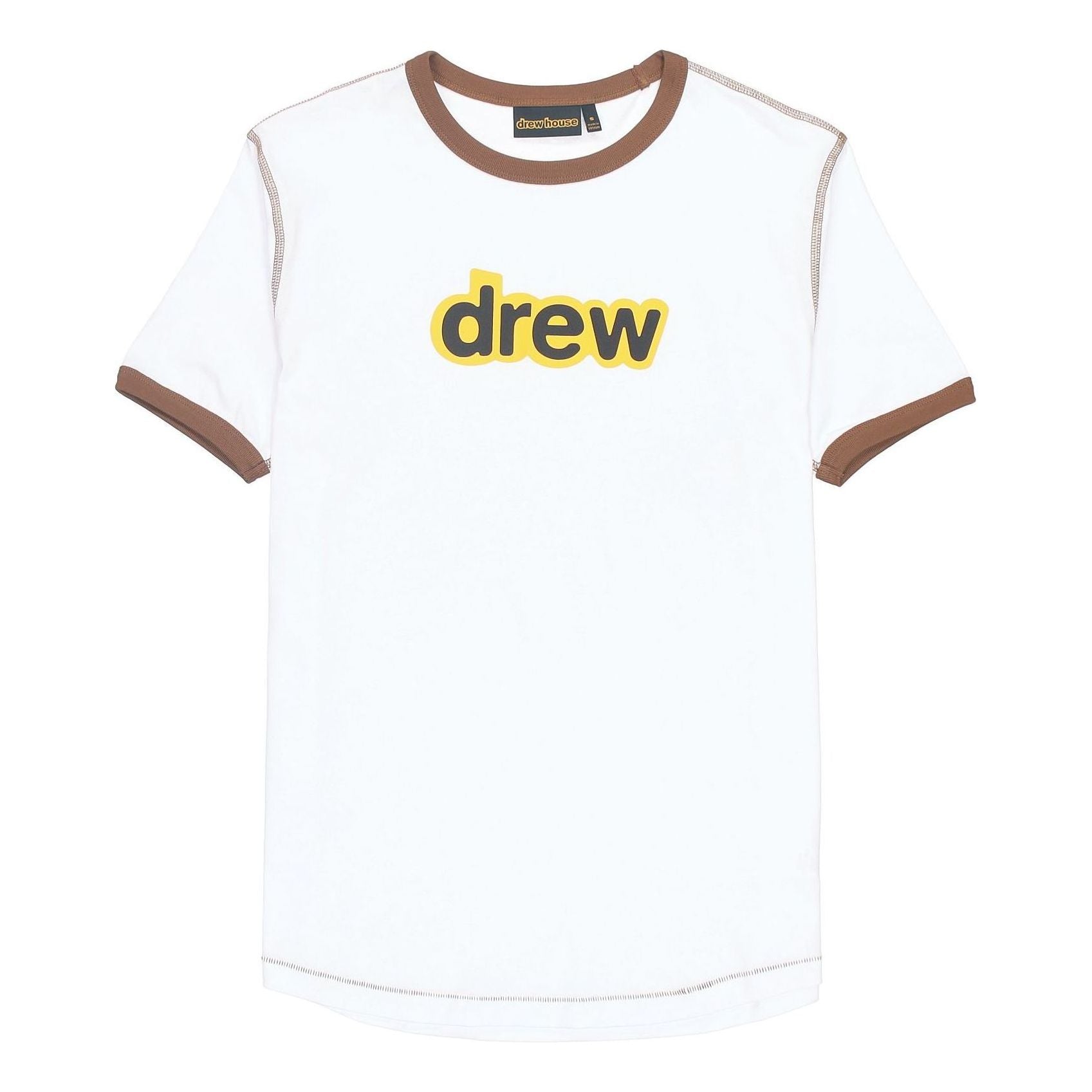 Drew House Secret Ringer T-shirt 'Brown' DR-SS22-391