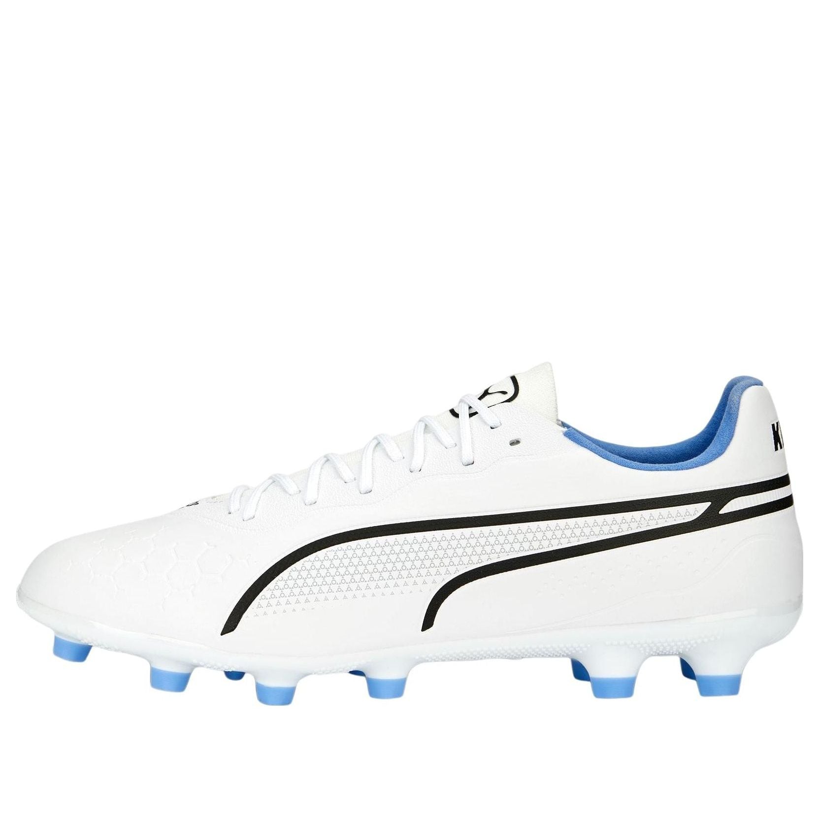 (WMNS) PUMA King Pro HG 'White Blue' 107253-01