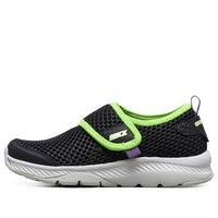 (GS) Skechers Comfy Grip 'Black Green' 660059L-BKLM