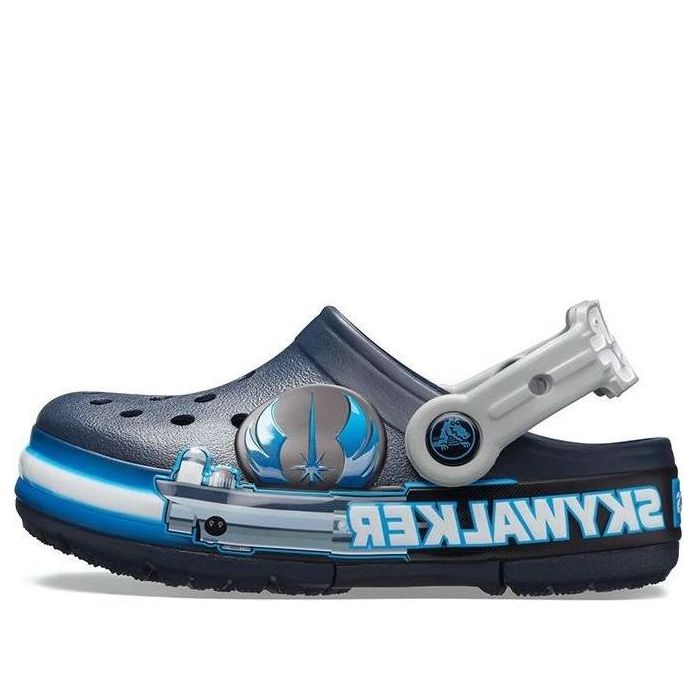 (GS) Crocs Funlab Luke Skywalker Lights Clogs 'Grey Blue' 206280-410
