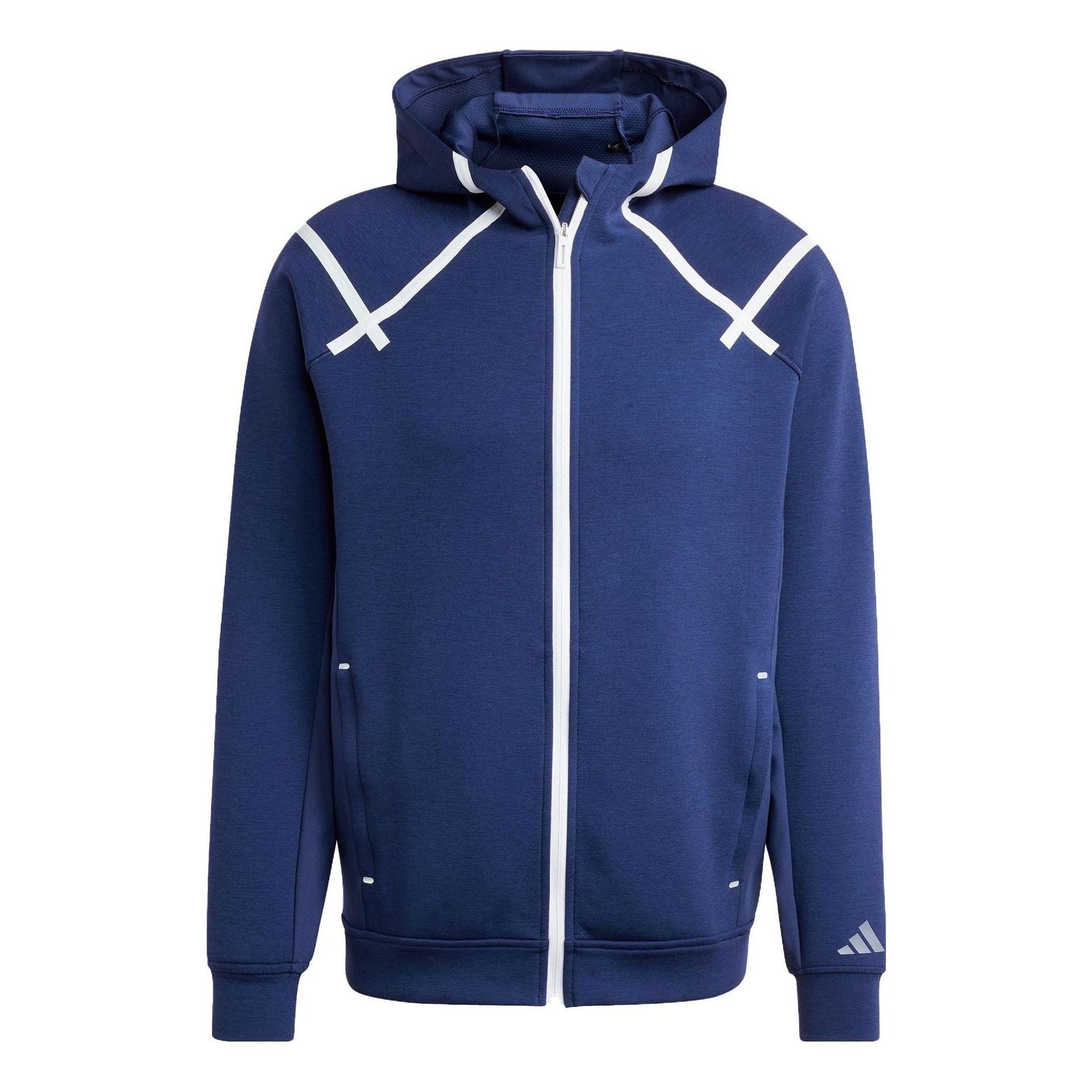 adidas Workout Teach Not Preach Full-Zip Jackets 'Blue' IB9018