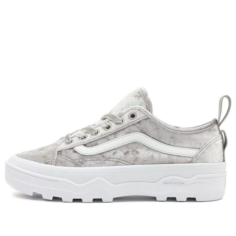 Vans Crushed Velvet Sentry Old Skool Wc 'White Grey' VN0A5KR3A62