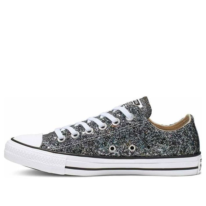(WMNS) Converse Galaxy Dust Chuck Taylor All Star Low Top Silver White 566271C