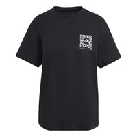(WMNS) adidas x Karlie Kloss Crop T-Shirt Asia Sizing 'Black' HB1438