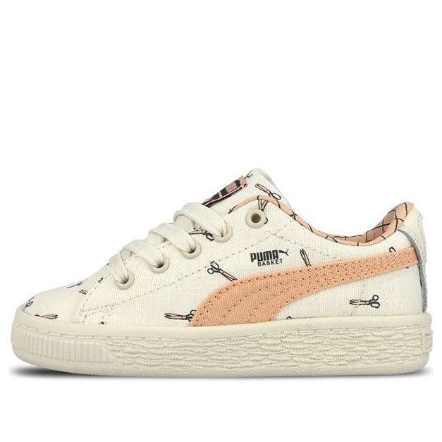 (PS) Tinny Cottons x PUMA Basket Cvs Ps Casual Shoes Beige 364559-02