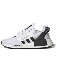 (GS) adidas NMD_R1 V2 'White Black' HP2942