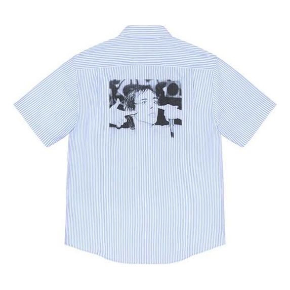 Supreme Iggy Pop S/S Shirt 'Teal Black' SUP-SS21-678