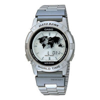 CASIO Quartz Waterproof Sports Unisex Mens Silver Analog ABX-20EU-8AVMQ