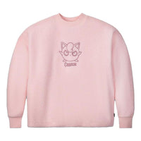 Converse x Pokemon Jigglypuff Sherpa Crewneck Sweatshirt Asia Sizing 'Pink' 10023902-A01