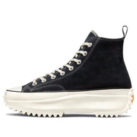 (WMNS) Converse Run Star Hike Platform Suede 'Black White' A01647C
