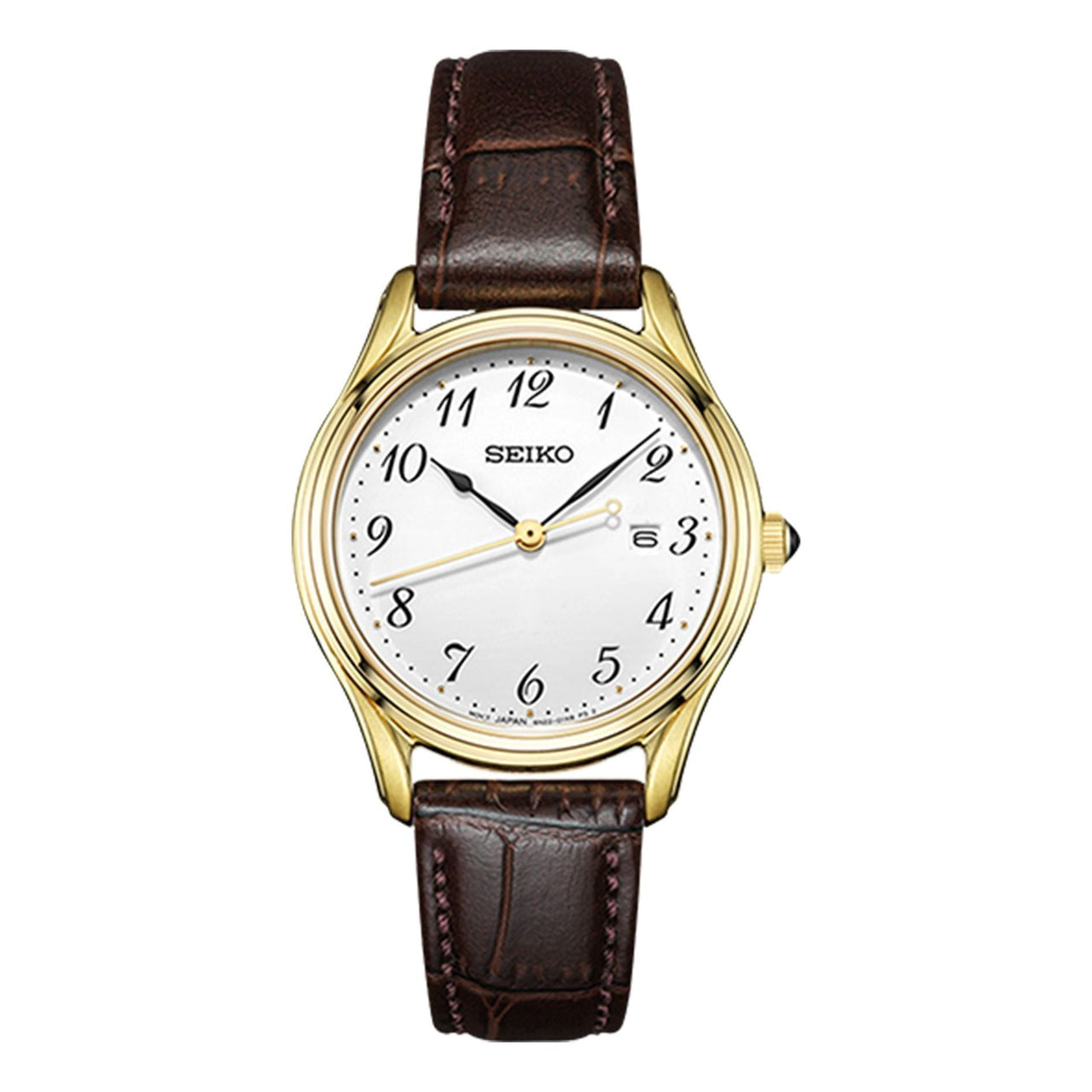 SEIKO Waterproof Brown/Gold/White SUR638P1