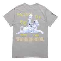 Travis Scott Unisex Cactus Jack x NEIGHBORHOOD Printing Grey TC-73