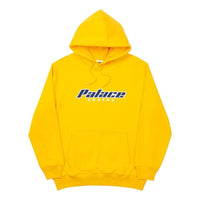 PALACE Drawstring hooded Alphabet Printing Long Sleeves Unisex Yellow P19CS135